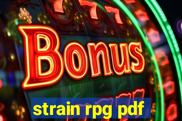 strain rpg pdf